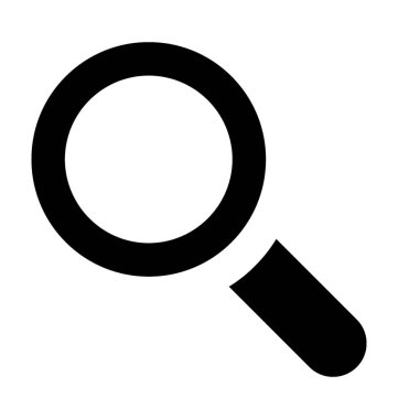  Büyüteç vektör simgesi