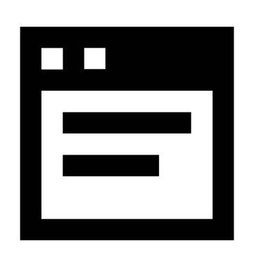  Web sayfası vektör simgesi