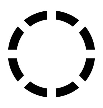  Odak aracı vektör simgesi