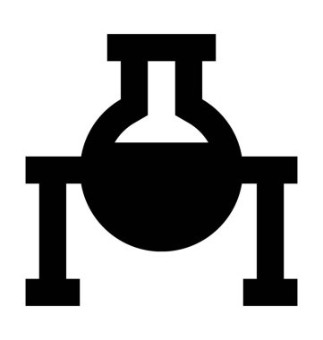  Laboratuvar Deney vektör simgesi