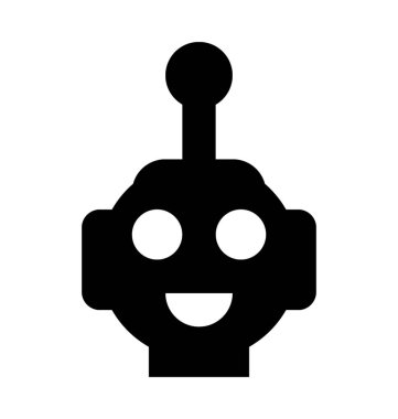  Robot vektör simgesi