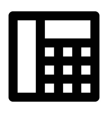  Telefon vektör simgesi