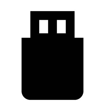  USB vektör simgesi