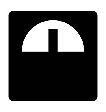  tartılama makinesi vektör simgesi