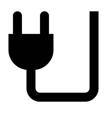  güç dolgu vektör simgesi