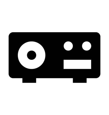  Projektör vektör simgesi