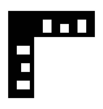  Cetvel vektör simgesi