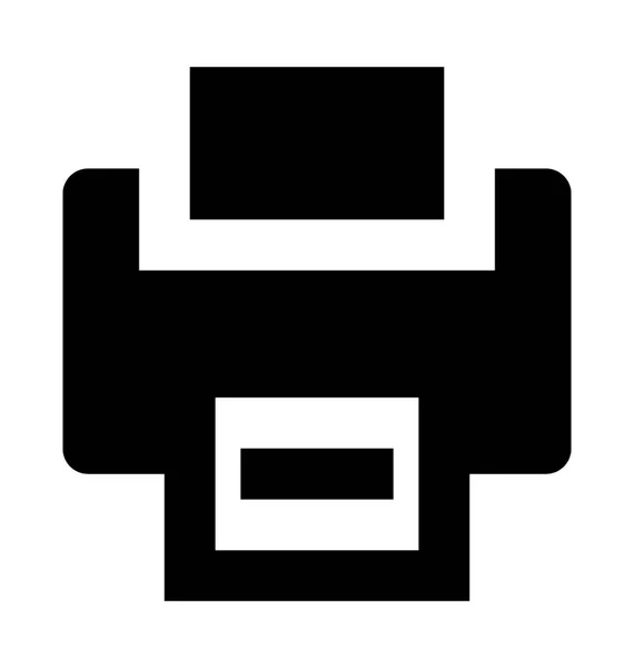 Значок вектора принтера — стоковый вектор