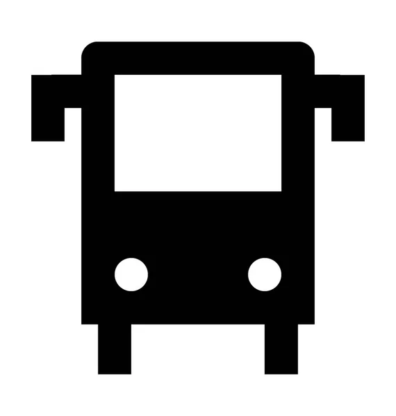 Bus Vector Icon — Stock Vector