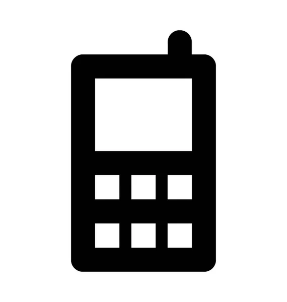 Cellular Phone Vector Icon — Stock Vector