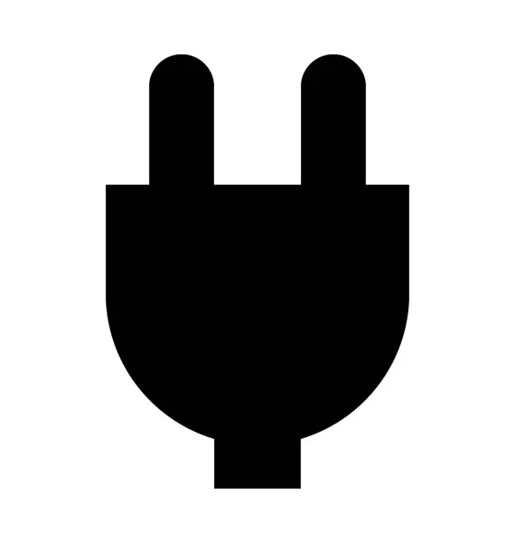 Plug Vector Icon — Stock Vector