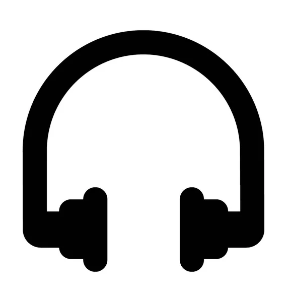 Kopfhörer-Ikone — Stockvektor
