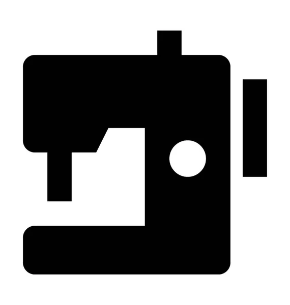 Sewing Machine Vector Icon — Stock Vector