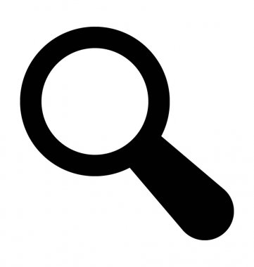  Büyüteç vektör simgesi