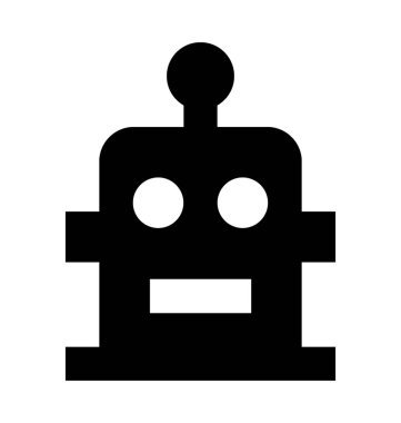  Robot vektör simgesi