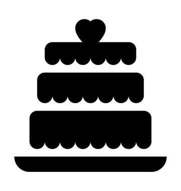  Pasta vektör simgesi