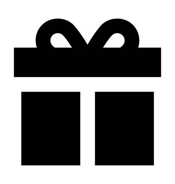 Gift box vector pictogram — Stockvector