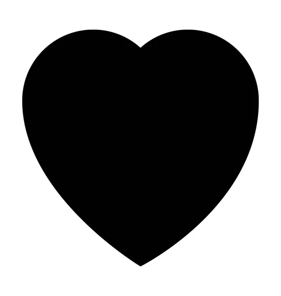Láska srdce vektorové ikony — Stockový vektor