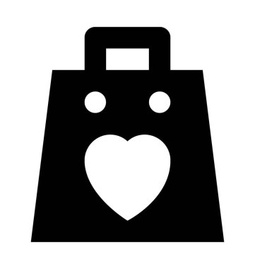  Kadın çantası vektör simgesi