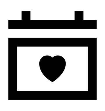  Takvim vektörü simgesi