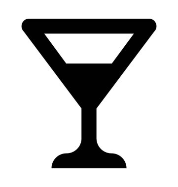  Kokteyl vektör simgesi
