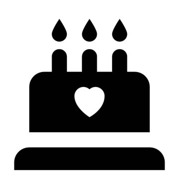  Pasta vektör simgesi