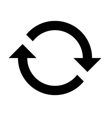  Ok vektör simgesini tazele