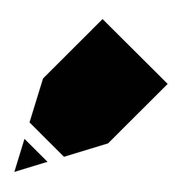  Kurşun kalem vektör simgesi 