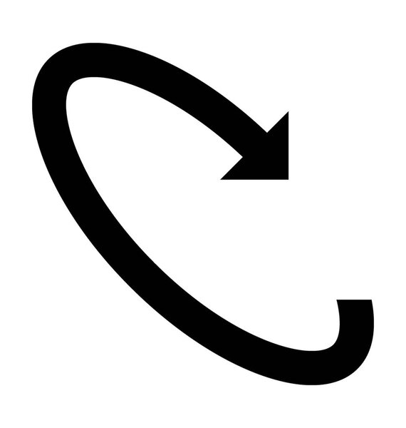  Иконка вектора круга стрелок
 