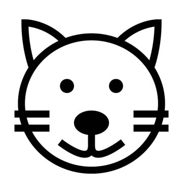  kedi vektör simgesi