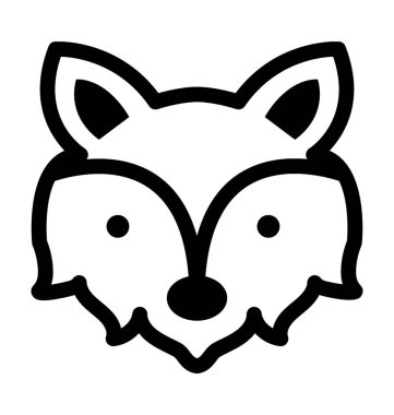  Domuz vektör simgesi