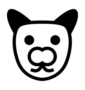  Domuz vektör simgesi