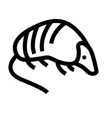  Kirpi vektör simgesi