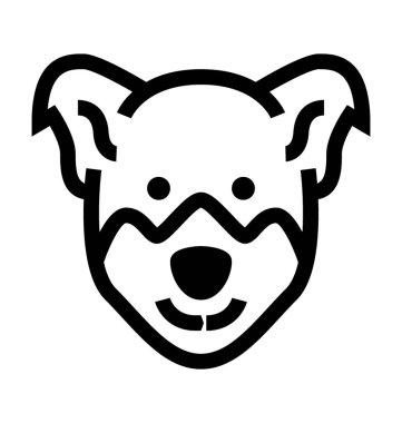  Ayı vektör simgesi