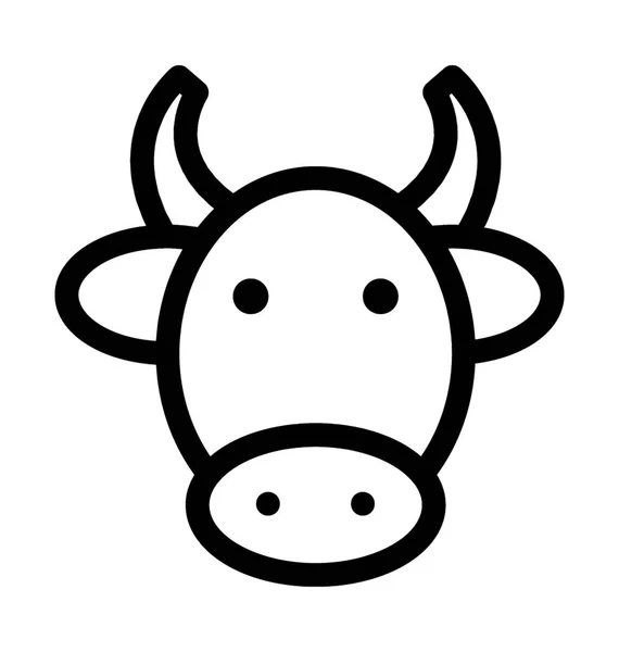 牛矢量图标 — 图库矢量图片