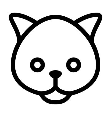  Wombat vektör simgesi