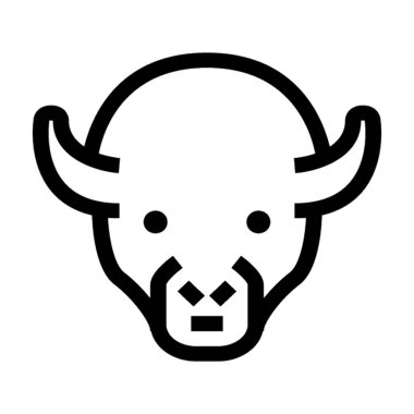  Öküz vektör simgesi
