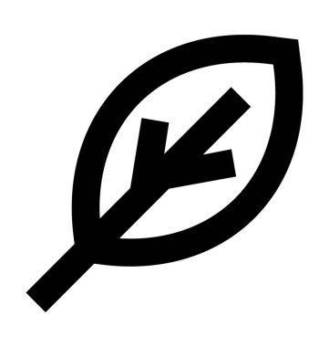  Yaprak vektör simgesi