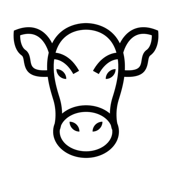 Buffalo vector pictogram — Stockvector