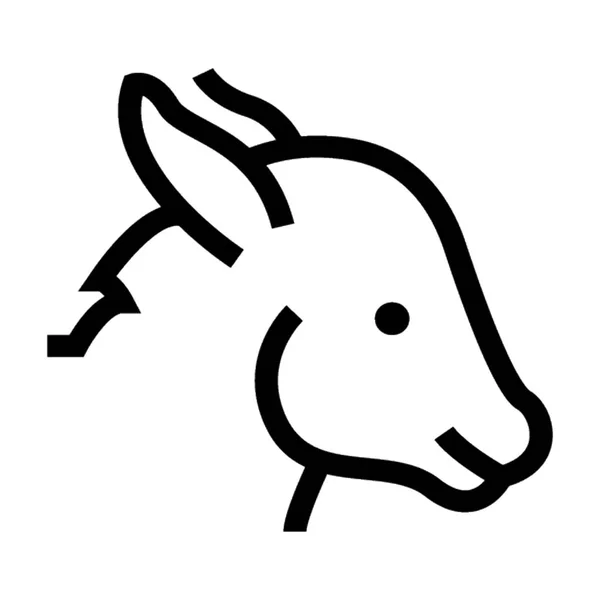 Horse Vector Icon — Stock Vector