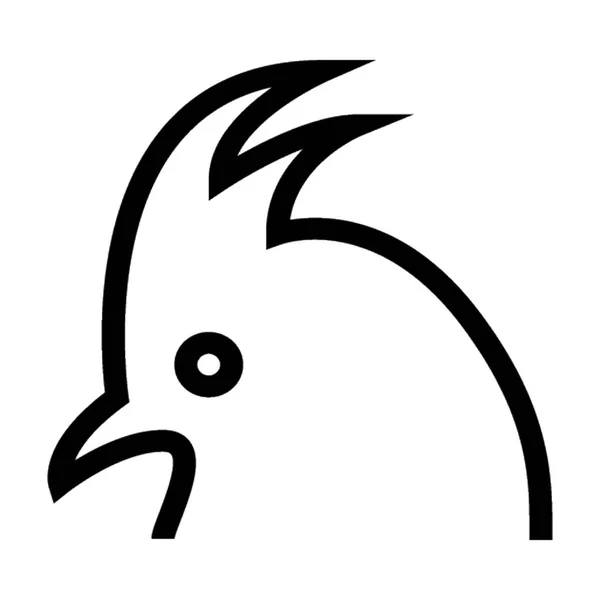 Kakadu-Vektorsymbol — Stockvektor