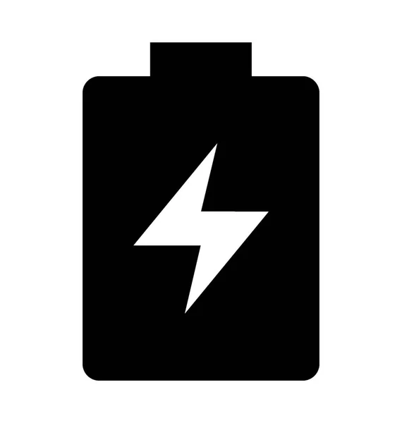 Ícone do vetor de carregamento da bateria — Vetor de Stock