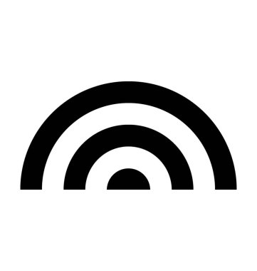  Gökkuşağı vektör simgesi