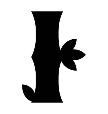  Bambu Stick vektör simgesi