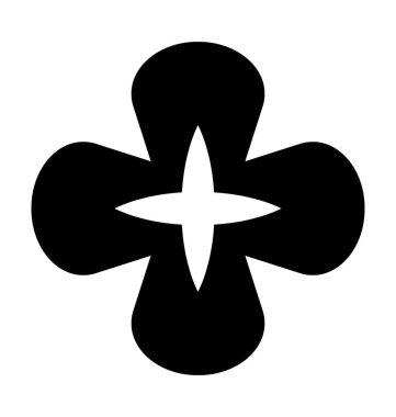  Çuha çiçeği Willow vektör simgesi