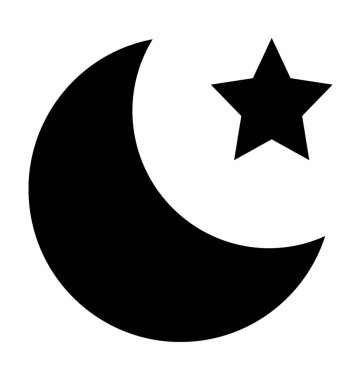  Gece vektör simgesi