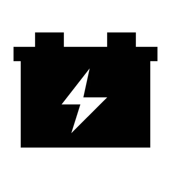 Autobatterij vector pictogram — Stockvector