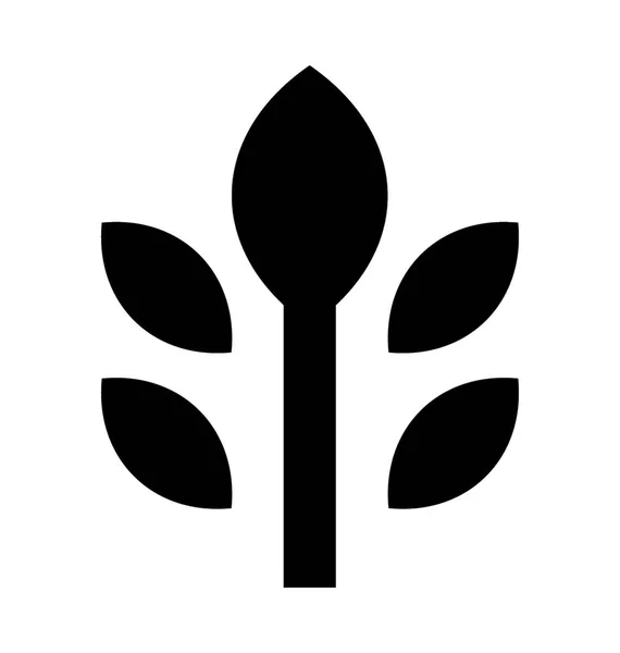 Sapling Vector Icon — Stock Vector