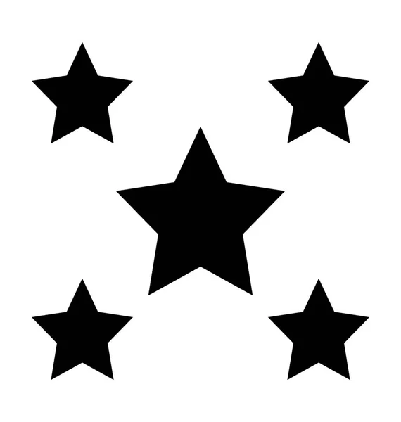 Estrellas Vector Icono — Vector de stock