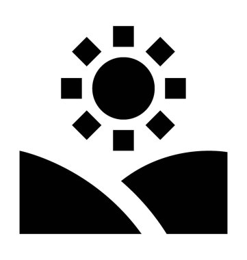  Sunrise vektör simgesi